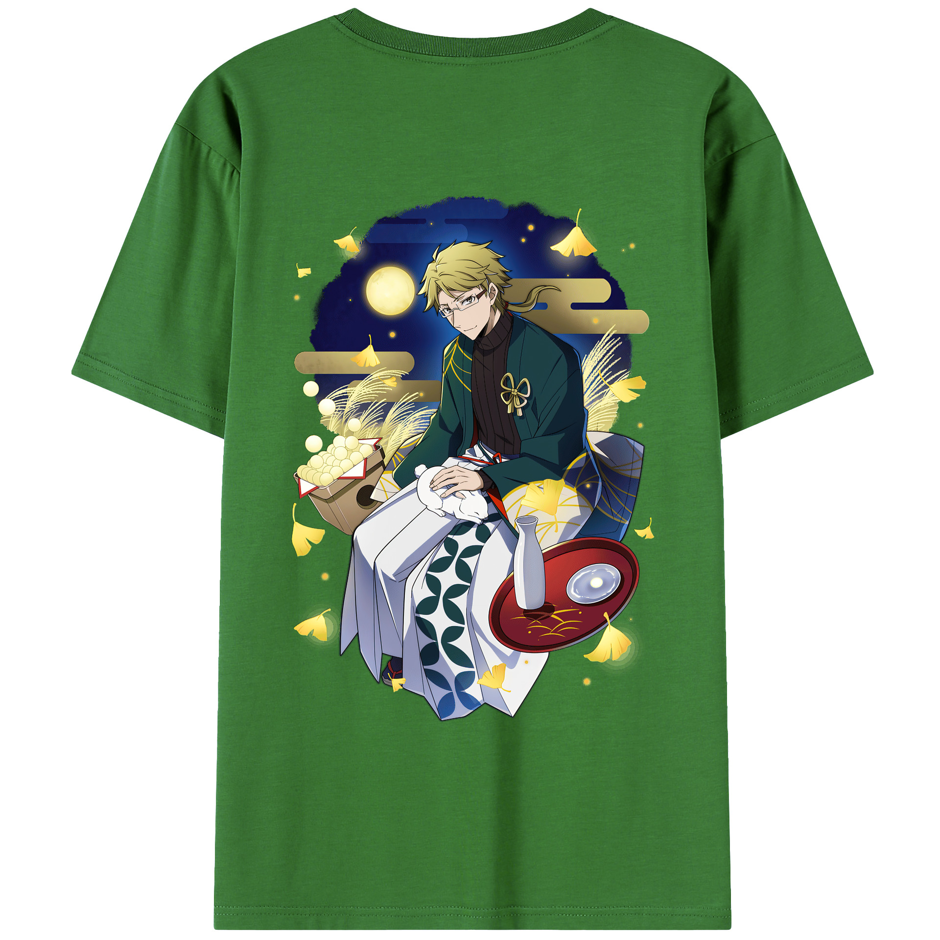 （画像用） 文豪ストレイドッグス Bungo Stray Dogs レディース半袖Tシャツ(バックプリント)